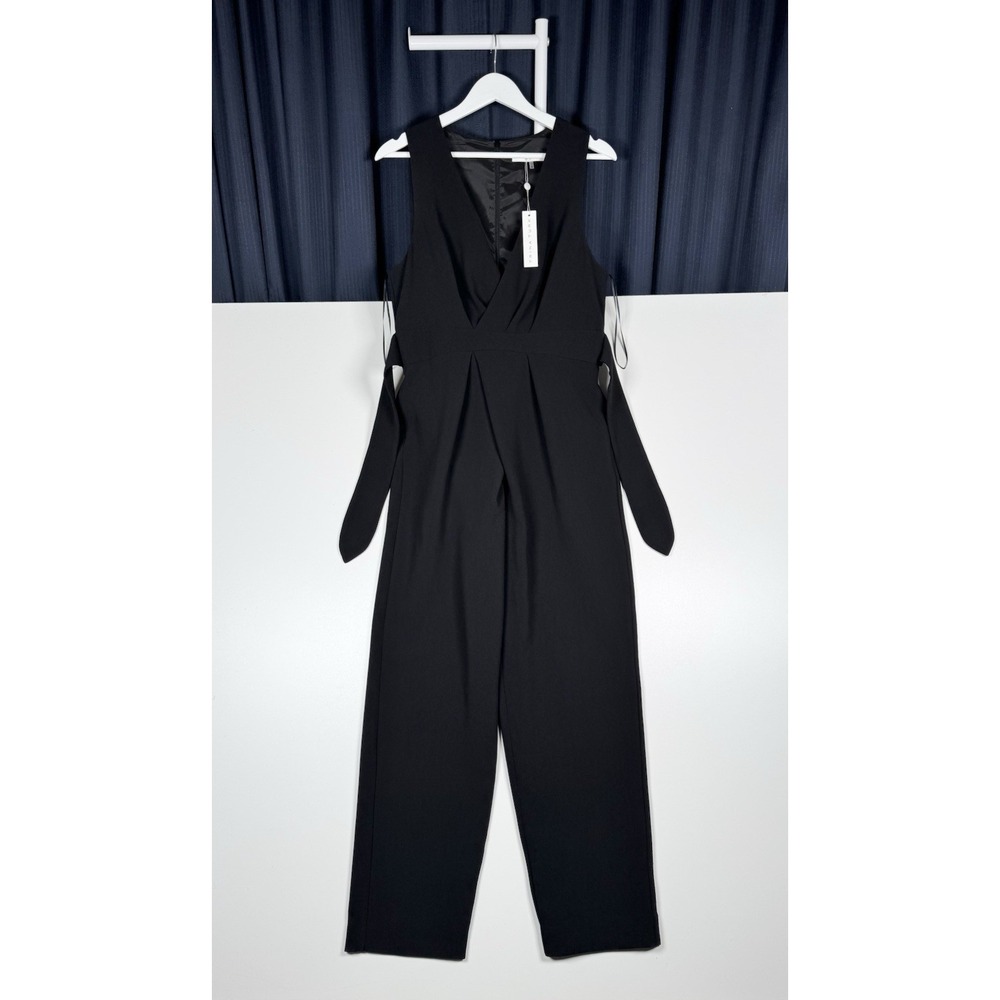 NEW $288 - TRINA TURK Bauble Jumpsuit Black - Women's 10